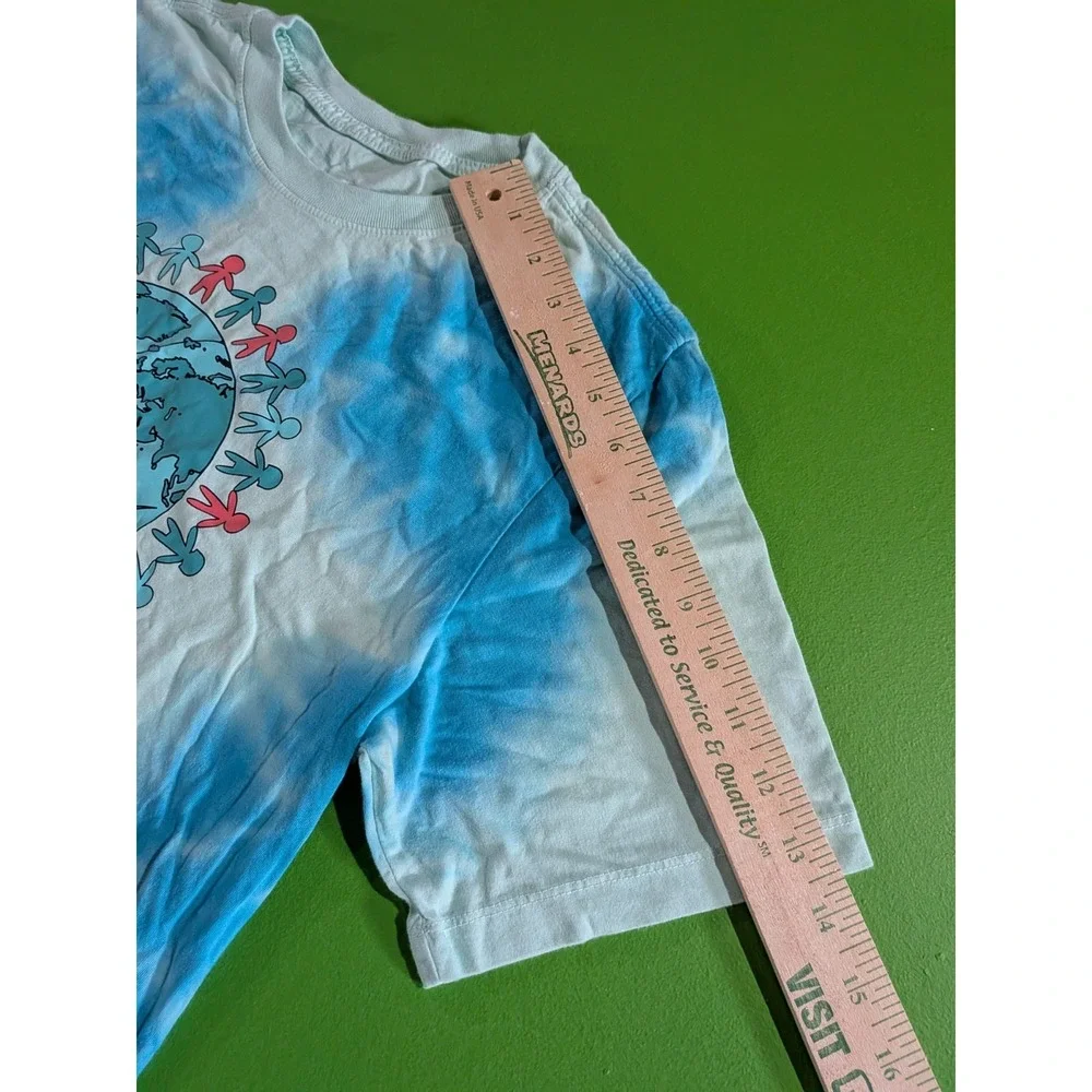 Nike Hoops International Shirt Men's Small‎ Blue Tie Dye Short Sleeve Rare